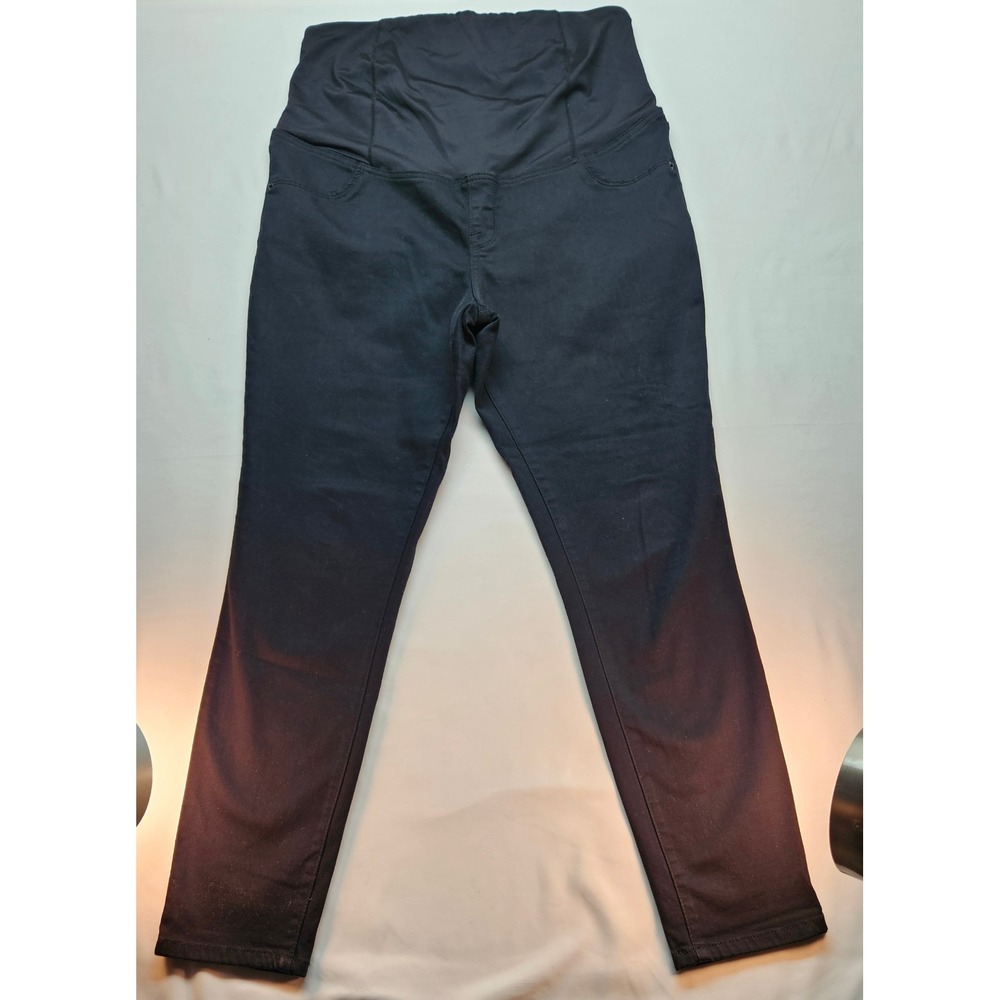 Isabel Maternity by Ingrid Isabel Black Skinny Jean Over Belly Crossover Size 14